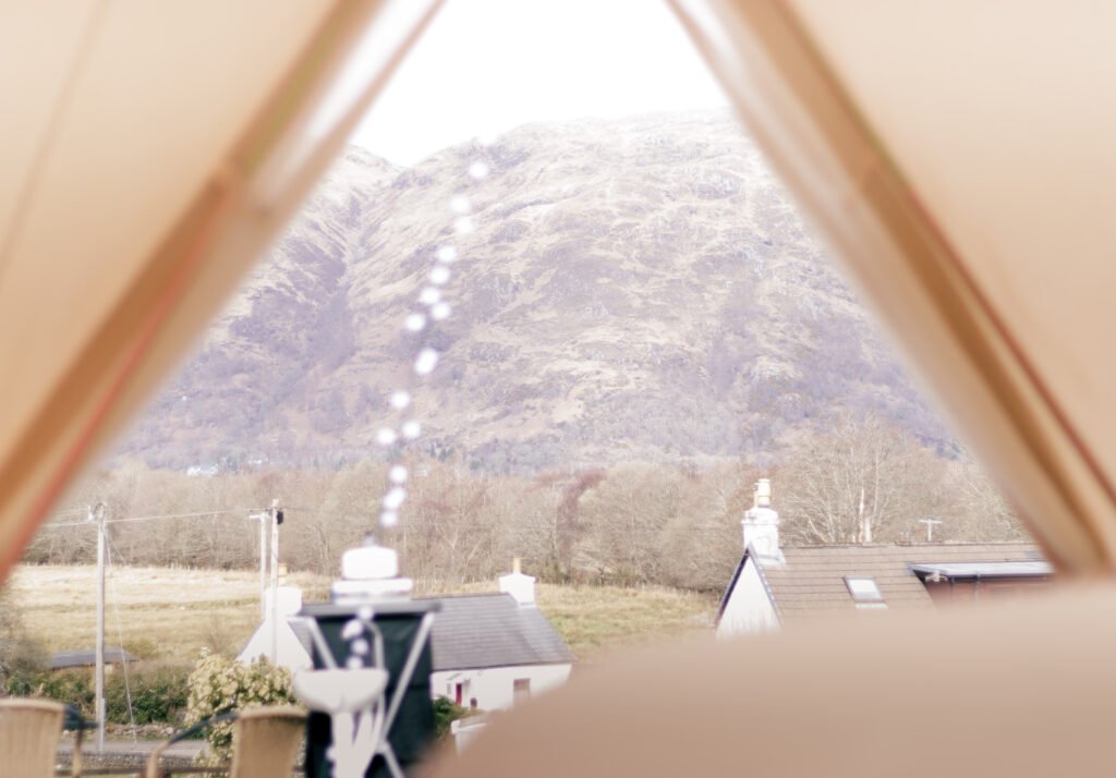 Daley Croft Boutique Glamping Vie From Bed 1 of 1 Daley Croft Boutique Glamping